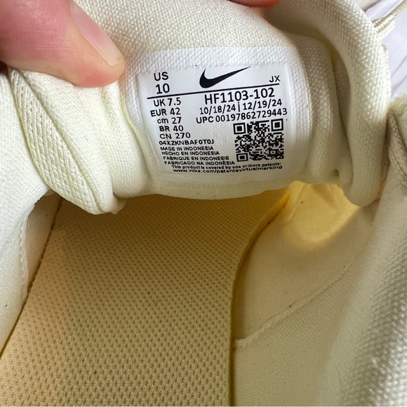 Nike In-Season TR 14 Training Sneakers Women’s 10 Coconut Milk - Picture 14 of 16